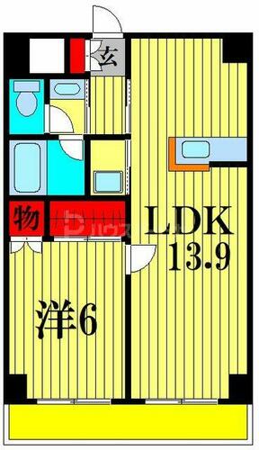 同じ建物の物件間取り写真 - ID:212042699714