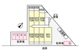 ロゼ・クリスタⅡ  ｜ 京都府京都市伏見区淀本町（賃貸アパート1K・2階・28.16㎡） その4