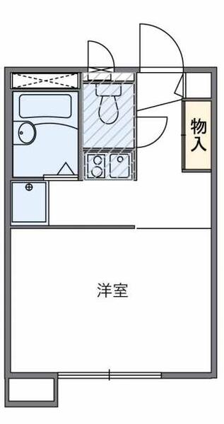 レオパレスヴェルドミール 108｜愛媛県今治市別宮町６丁目(賃貸アパート1K・1階・19.87㎡)の写真 その2