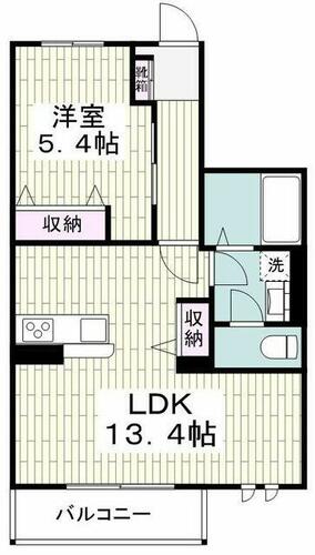 同じ建物の物件間取り写真 - ID:214055560384