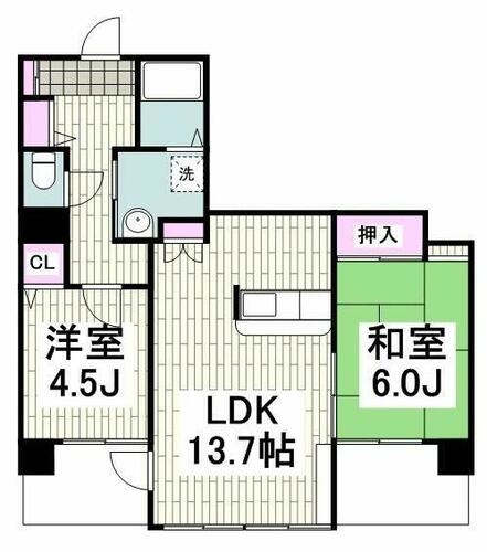 同じ建物の物件間取り写真 - ID:214055560312