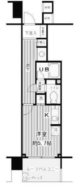 パークホームズ小石川｜東京都文京区小石川２丁目(賃貸マンション1R・10階・23.58㎡)の写真 その2