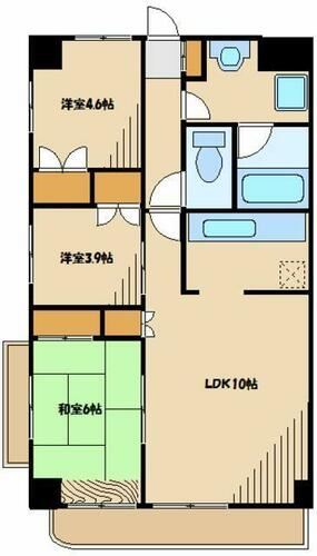 同じ建物の物件間取り写真 - ID:213102933611