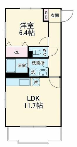 同じ建物の物件間取り写真 - ID:214055834969