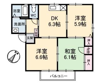 同じ建物の物件間取り写真 - ID:238007271292