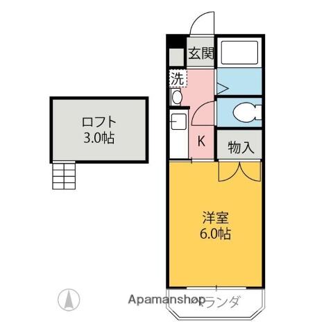 同じ建物の物件間取り写真 - ID:210002632367