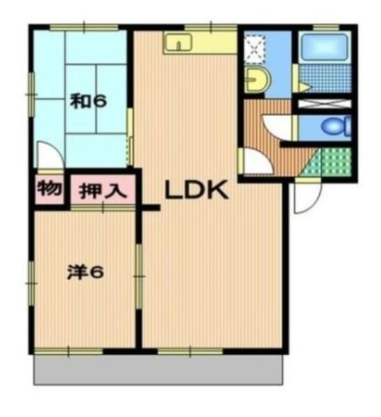 ボン　ドヌール　Ｂ棟｜埼玉県さいたま市岩槻区宮町１丁目(賃貸アパート2LDK・2階・55.17㎡)の写真 その2