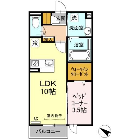 同じ建物の物件間取り写真 - ID:238007271451