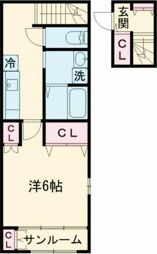 同じ建物の物件間取り写真 - ID:213102005066