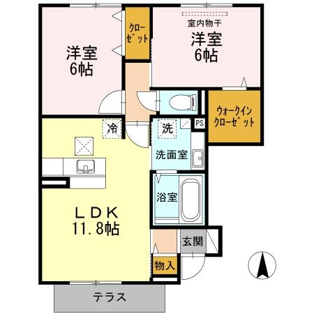 同じ建物の物件間取り写真 - ID:238007271033