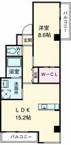 ヴィラ・カンターレ 303 ｜ 東京都三鷹市牟礼６丁目（賃貸マンション1LDK・3階・56.48㎡） その2