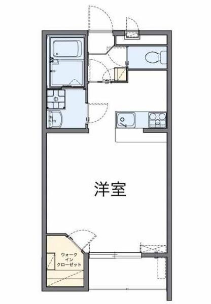 レオパレスドウージェーム 305｜愛媛県松山市土居田町(賃貸マンション1K・3階・31.33㎡)の写真 その2