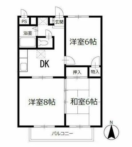 同じ建物の物件間取り写真 - ID:214055556184