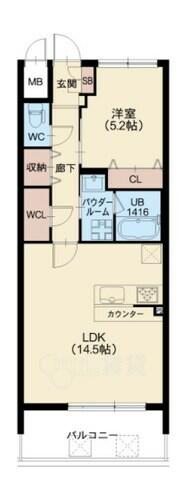 同じ建物の物件間取り写真 - ID:227082341335