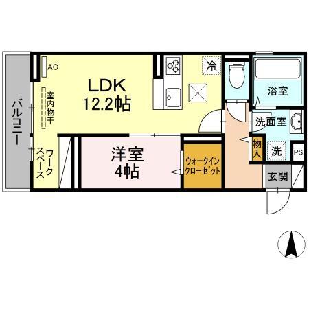 同じ建物の物件間取り写真 - ID:238007397129