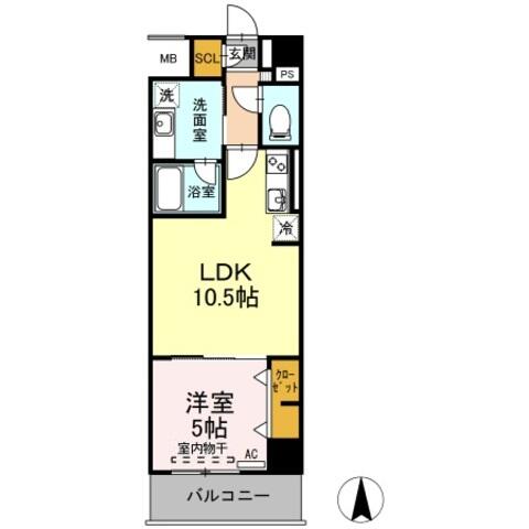 同じ建物の物件間取り写真 - ID:244003926976