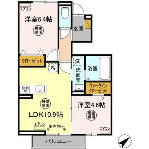 同じ建物の物件間取り写真 - ID:212042662467