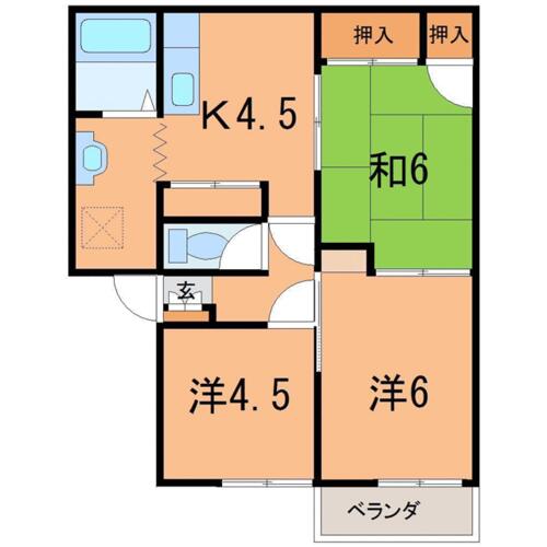 同じ建物の物件間取り写真 - ID:207001133077