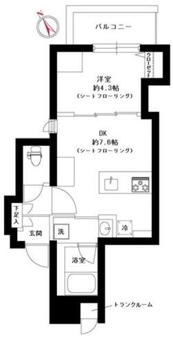 同じ建物の物件間取り写真 - ID:213102842340