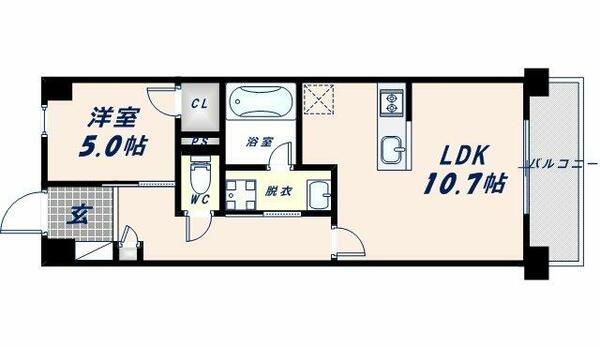 エスリード小阪プライムプレイス｜大阪府東大阪市小阪２丁目(賃貸マンション1LDK・15階・41.70㎡)の写真 その2