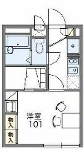 同じ建物の物件間取り写真 - ID:214055591750