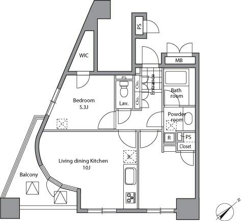 同じ建物の物件間取り写真 - ID:213103303390