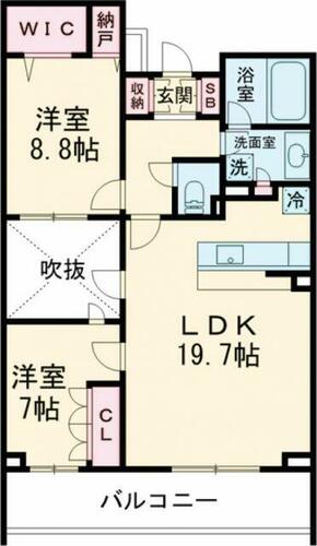 同じ建物の物件間取り写真 - ID:213102335275