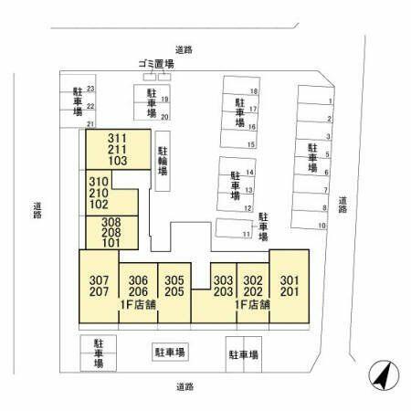 埼玉県さいたま市西区大字指扇(賃貸アパート2DK・2階・55.33㎡)の写真 その4