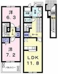 ふじみ野市新田１丁目 3階建 築13年のイメージ