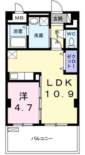 同じ建物の物件間取り写真 - ID:214055852632