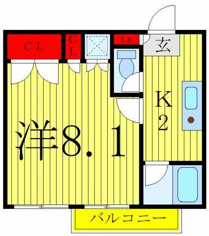 セントパレス王子 213｜東京都北区豊島２丁目(賃貸マンション1K・2階・25.53㎡)の写真 その2
