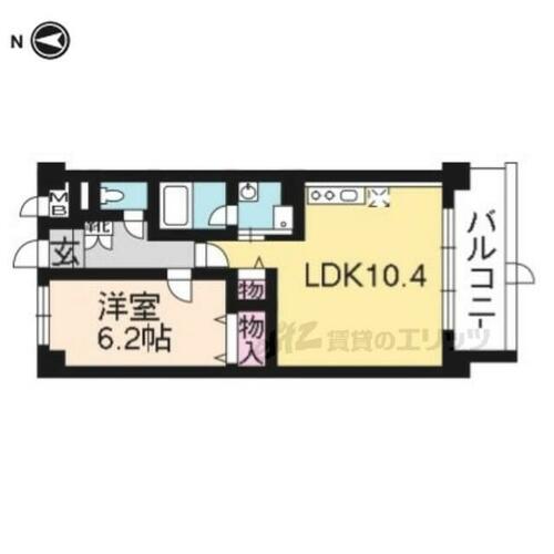 同じ建物の物件間取り写真 - ID:225005630228