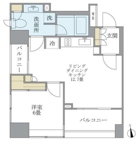 同じ建物の物件間取り写真 - ID:213103710172