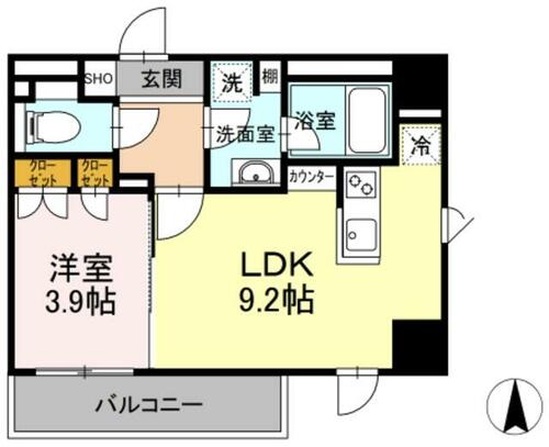 同じ建物の物件間取り写真 - ID:213102880287