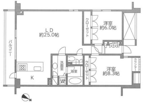 同じ建物の物件間取り写真 - ID:213103168649