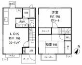 東村山市久米川町３丁目 2階建 築34年のイメージ