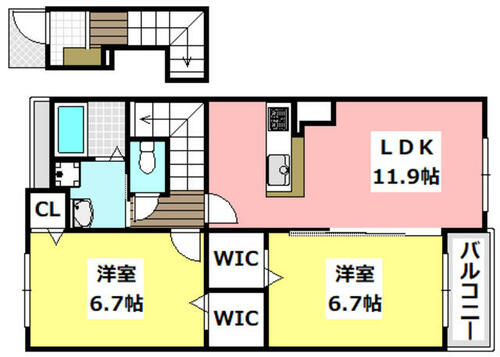 同じ建物の物件間取り写真 - ID:227082004490