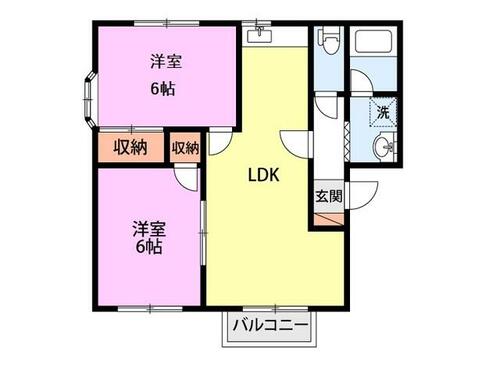 同じ建物の物件間取り写真 - ID:215002904532