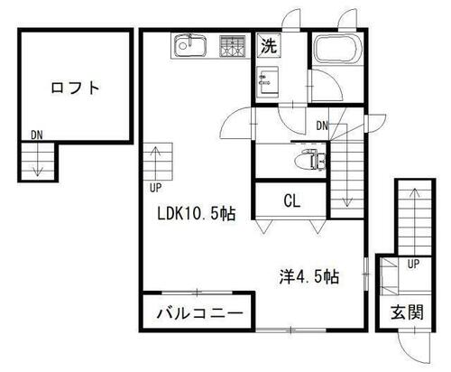 同じ建物の物件間取り写真 - ID:236002623709