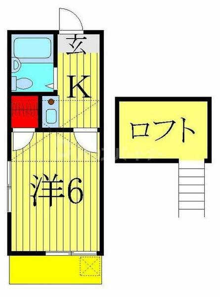 マルヤスハウス 103｜千葉県柏市篠籠田(賃貸アパート1K・1階・16.00㎡)の写真 その2