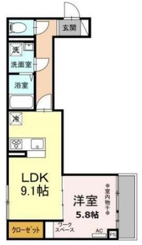 同じ建物の物件間取り写真 - ID:213102876147