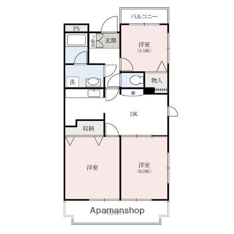 同じ建物の物件間取り写真 - ID:210002715211