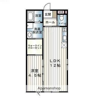 同じ建物の物件間取り写真 - ID:244003997474