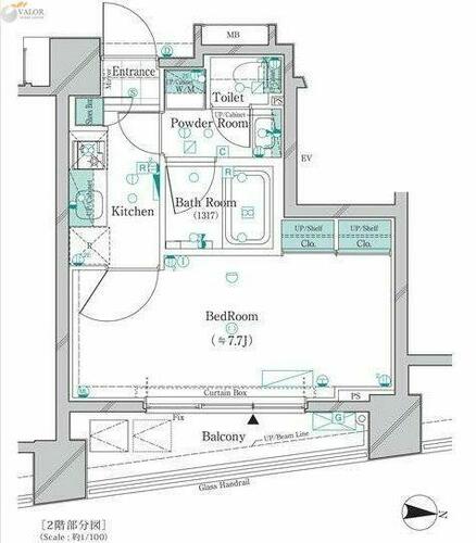 同じ建物の物件間取り写真 - ID:213103166367