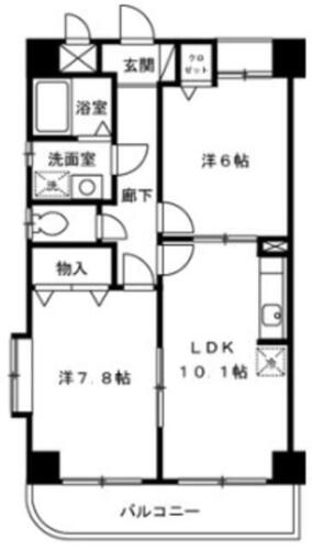 同じ建物の物件間取り写真 - ID:213102870482