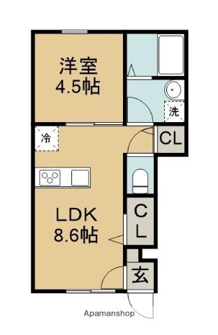 同じ建物の物件間取り写真 - ID:238007156948