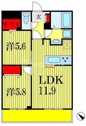 同じ建物の物件間取り写真 - ID:212042738915