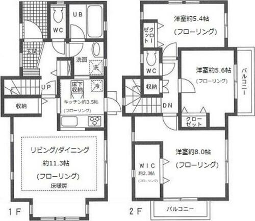 同じ建物の物件間取り写真 - ID:214055772529