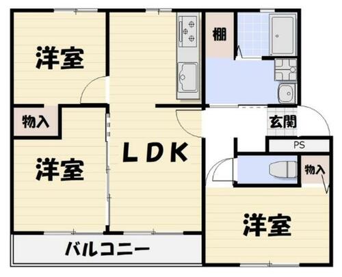 同じ建物の物件間取り写真 - ID:212042698016