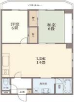 エル・アルカサル尾久  ｜ 東京都荒川区西尾久７丁目（賃貸マンション2LDK・1階・35.49㎡） その2